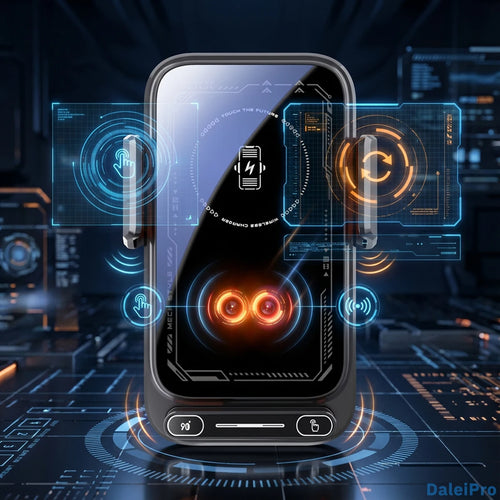 15W Wireless Car Phone Charger & Holder – Auto-Sensing, 90° Rotation