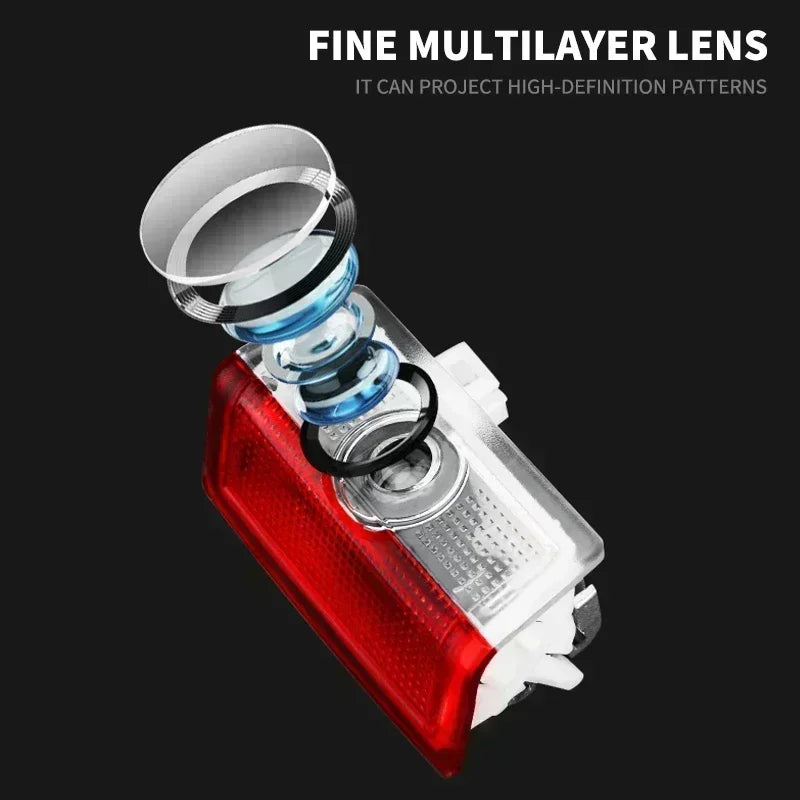 2pcs LED Door Welcome Lights – Mercedes Benz AMG (A/C/E/GLC/GLA/GLE)