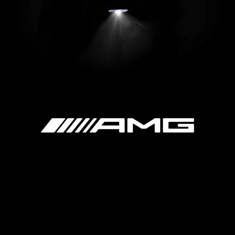2pcs LED Door Welcome Lights – Mercedes Benz AMG (A/C/E/GLC/GLA/GLE)