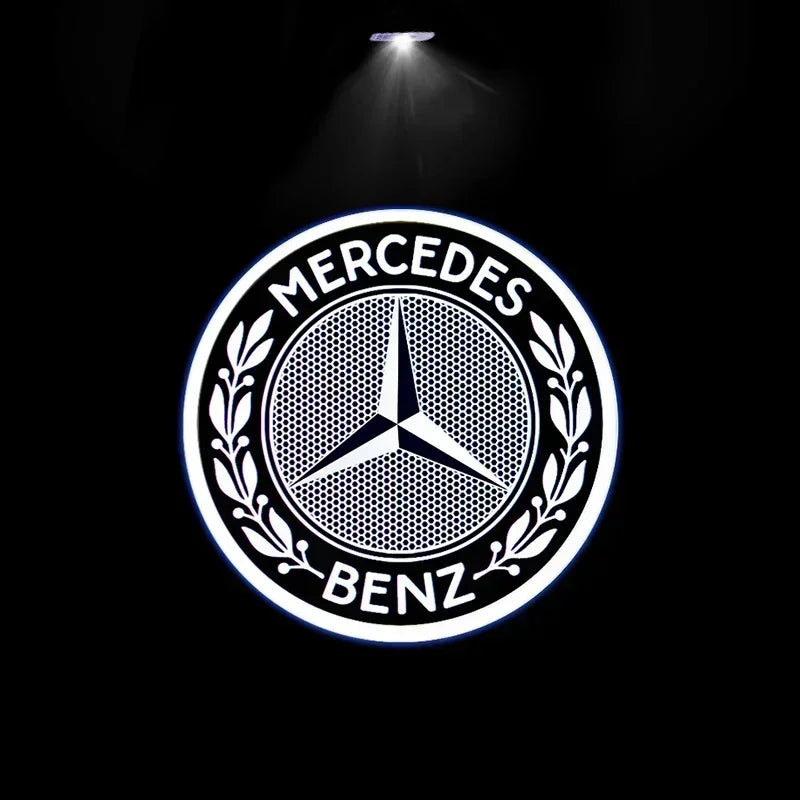 2pcs LED Door Welcome Lights – Mercedes Benz AMG (A/C/E/GLC/GLA/GLE)
